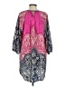 Glam 100% Polyester Paisley Pink Casual Dress Size S - photo 2