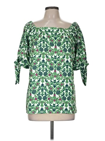 TRACY NEGOSHIAN 3/4 Sleeve Blouse (view 1)