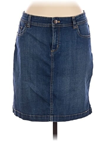 G.H. Bass & Co. Denim Skirt (view 1)