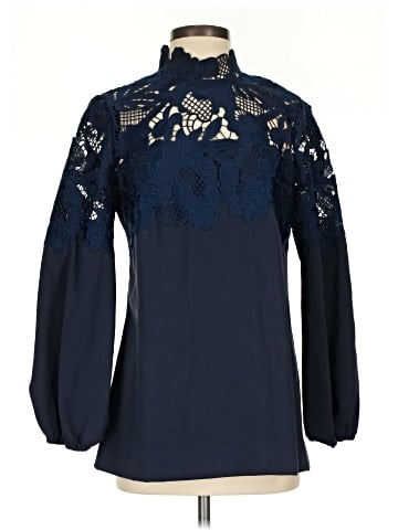 Lela Rose Long Sleeve Blouse (view 1)