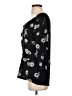 Deletta 100% Rayon Black 3/4 Sleeve Blouse Size S - photo 5
