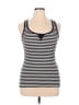 Gap Stripes Black Tank Top Size XL - photo 1