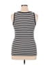 Gap Stripes Black Tank Top Size XL - photo 2