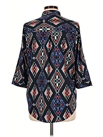 Time to Bloom 3/4 Sleeve Blouse (view 2)