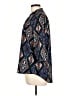 Time to Bloom 100% Polyester Argyle Blue 3/4 Sleeve Blouse Size L - photo 5