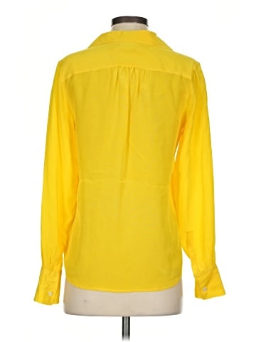 J.Crew Long Sleeve Silk Top (view 2)