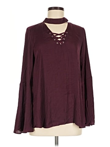 Jennifer Lopez Long Sleeve Blouse (view 1)