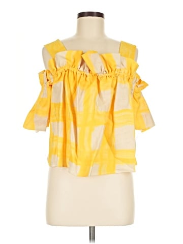 Whit Sleeveless Blouse (view 1)