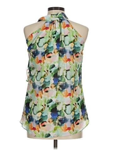 Analili Sleeveless Silk Top (view 2)