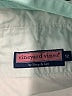 Vineyard Vines 100% Cotton Solid Teal Board Shorts Size 12 - photo 3
