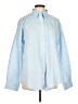 Appleseeds Stripes Blue Long Sleeve Button-Down Shirt Size L - photo 1
