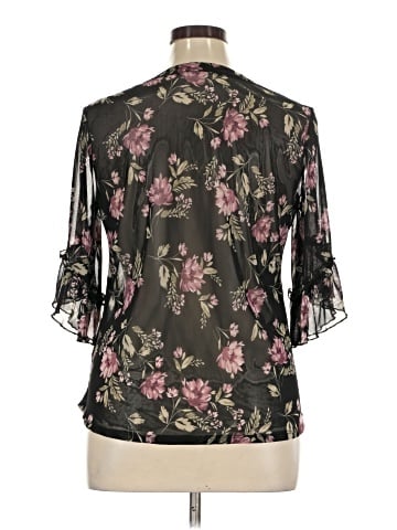 Perseption Concept 3/4 Sleeve Blouse (view 2)