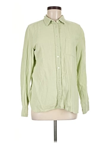 J.Crew Factory Store Long Sleeve Button-Down Shirt (view 1)
