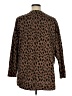 Amaryllis Animal Print Brown Pullover Sweater Size XL - photo 2