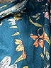 Unbranded Floral Blue Teal Casual Dress Size M - photo 4