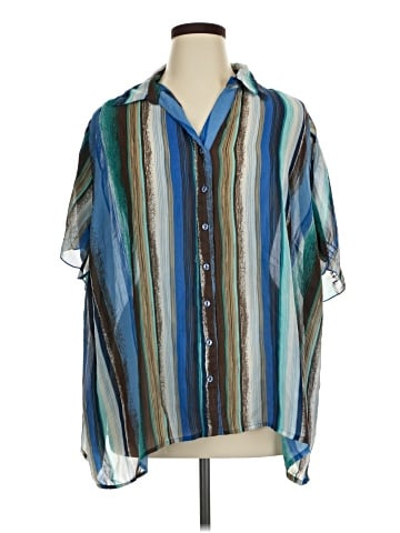 Maggie Barnes Short Sleeve Blouse (view 1)