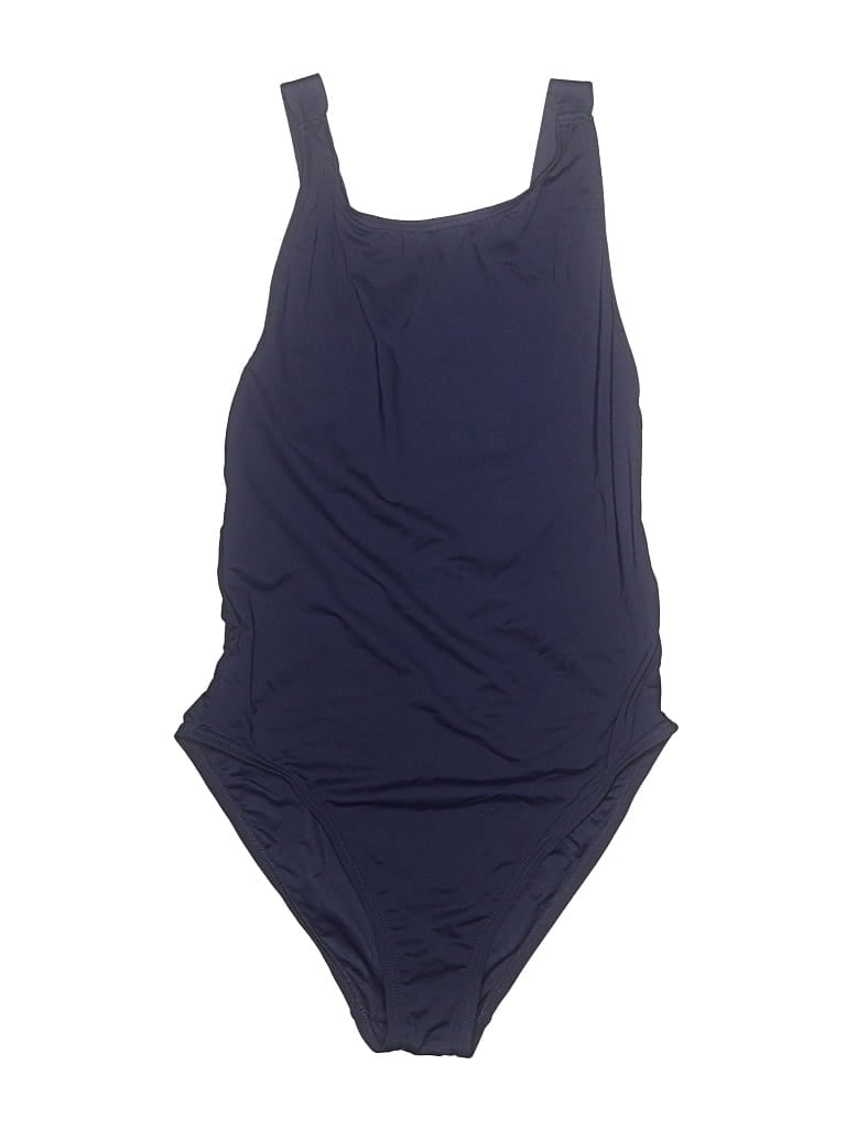 Pre-owned Andie One Piece Swimsuit In Blue