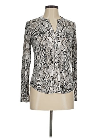 INC International Concepts Long Sleeve Blouse (view 1)
