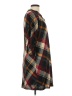 JH Plaid Brown Casual Dress Size L - photo 4