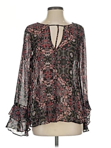 BCBGeneration 3/4 Sleeve Blouse (view 1)