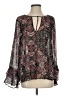 BCBGeneration 100% Polyester Gray 3/4 Sleeve Blouse Size S - photo 1