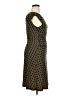 En Focus Studio Print Brown Casual Dress Size 14 - photo 4