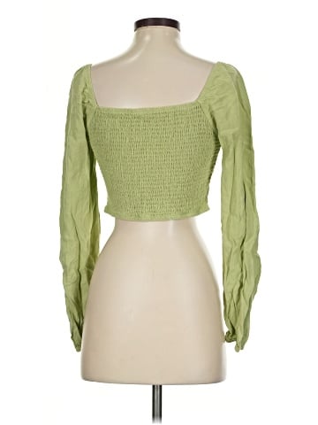 LA Hearts Long Sleeve Blouse (view 2)