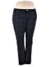 JCPenney Polka Dots Blue Casual Pants Size 24 waist - photo 1