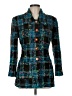 VERTIGO Plaid Blue Blazer Size M (estimated) - photo 1