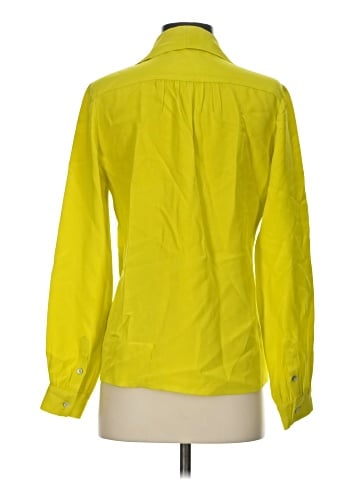 Ann Mashburn Long Sleeve Silk Top (view 2)
