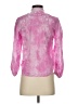 LoveShackFancy 100% Cotton Pink 3/4 Sleeve Blouse Size XS - photo 2