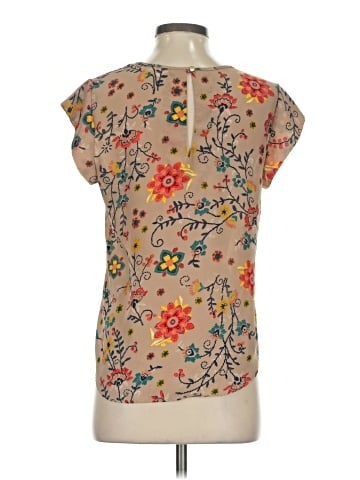 Lily White Short Sleeve Blouse (view 2)