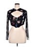AFRM Black 3/4 Sleeve Blouse Size XL - photo 1
