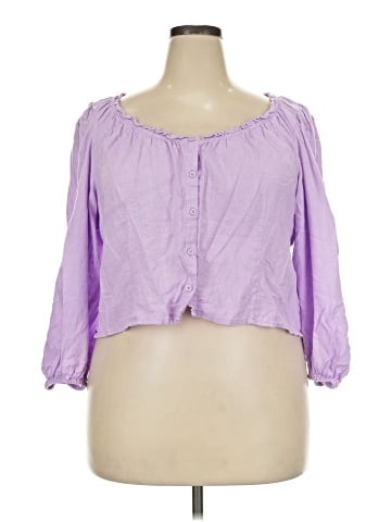 Old Navy 3/4 Sleeve Blouse (view 1)