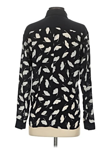 Miss Wu Long Sleeve Silk Top (view 2)