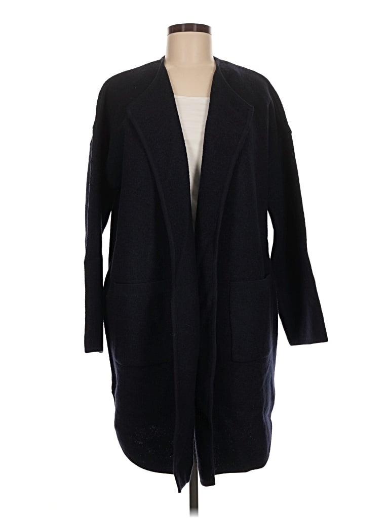 Madewell Wool Cardigan Sweater In Black