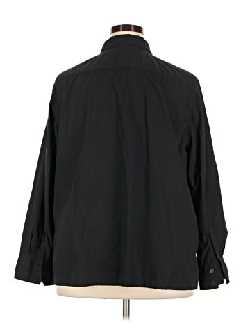Liz & Me 3/4 Sleeve Button-Down Shirt (view 2)