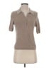Rag & Bone Brown Short Sleeve Turtleneck Size S - photo 1