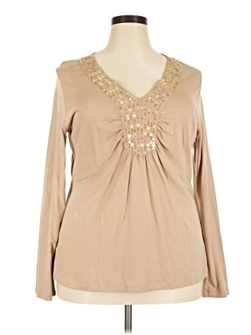 Mossimo Long Sleeve Blouse (view 1)