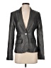 Tory Burch Metallic Gray Wool Blazer Size 2 - photo 1