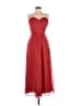 Bill Levkoff 100% Polyester Red Cocktail Dress Size 12 - photo 1