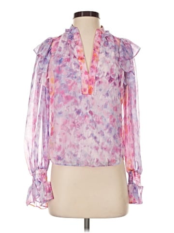 Amanda Uprichard Long Sleeve Blouse (view 1)