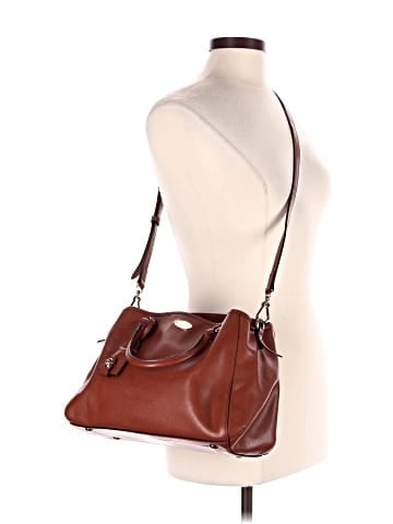 Coach Factory Leather Satchel (view 2)