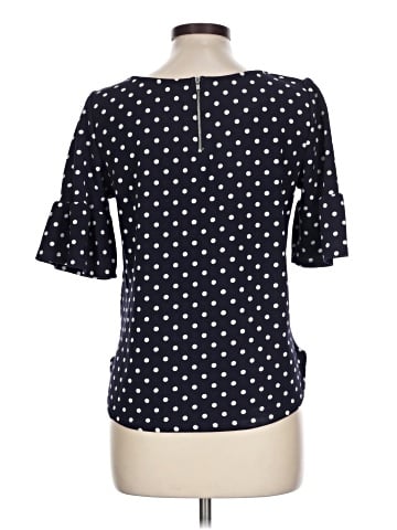 Green Envelope Short Sleeve Blouse (view 2)