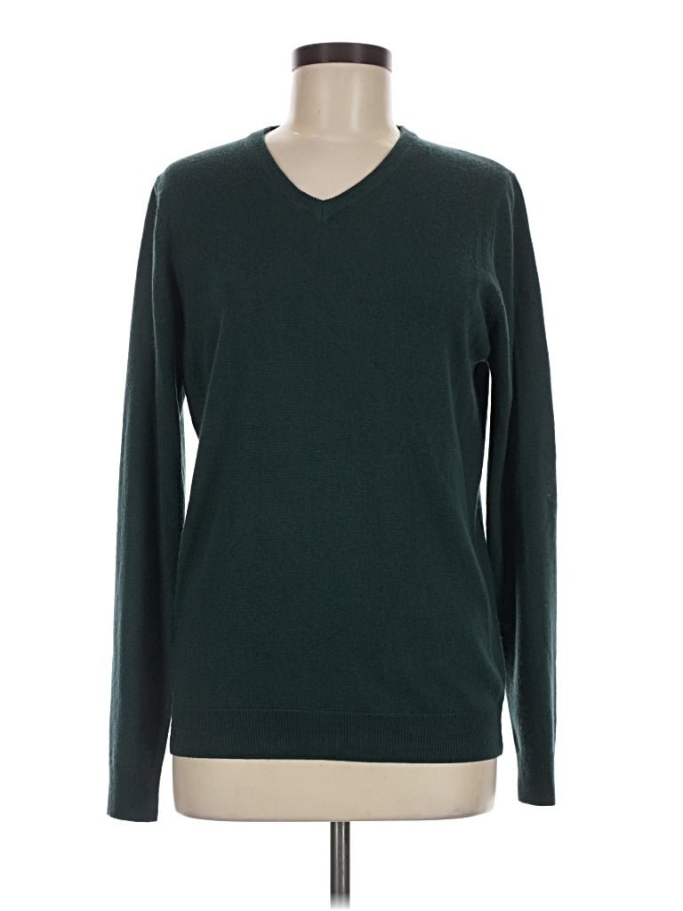 Pre-owned M&s Pullover Sweater In Green