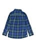 Mini Boden 100% Cotton Plaid Blue Long Sleeve Button-Down Shirt Size 6 - 7 - photo 2