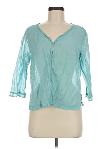 Sigrid Olsen Sport 3/4 Sleeve Blouse (view 1)
