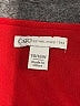 Cato 100% Polyester Red 3/4 Sleeve Blouse Size 14 - photo 7