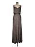 Cache 100% Polyester Gray Casual Dress Size 6 - photo 1
