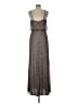 Cache 100% Polyester Gray Casual Dress Size 6 - photo 2